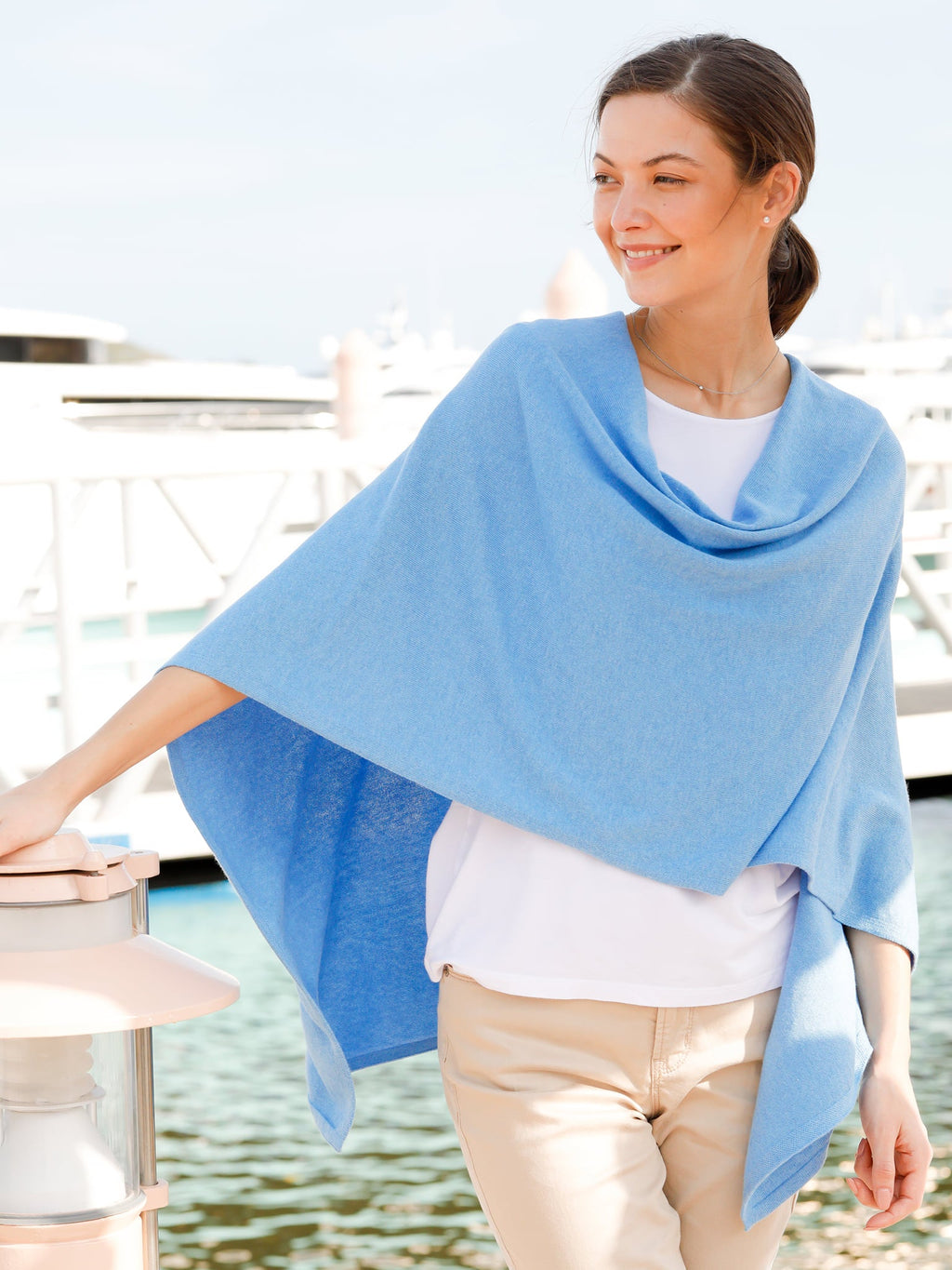 Windswept Cotton Cashmere Topper