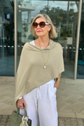 Pistachio Cotton Cashmere Topper