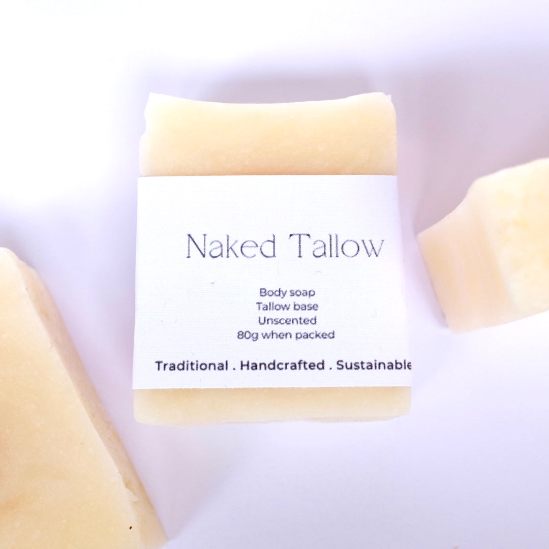 Naked Tallow Soap 80g