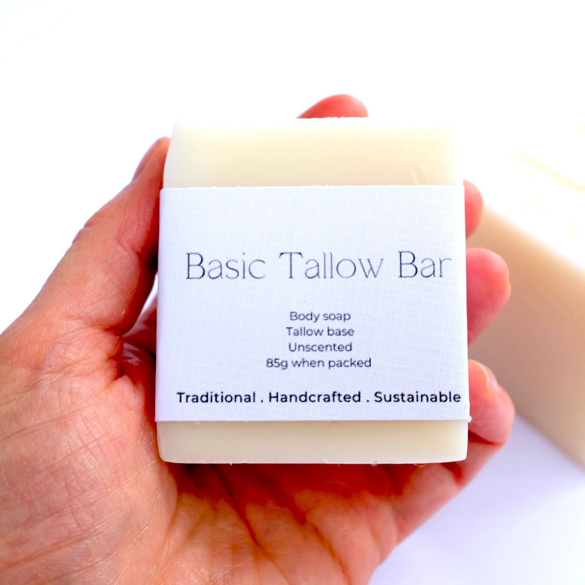Naked Tallow Soap 80g