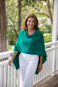 Viridian Cotton Cashmere Topper