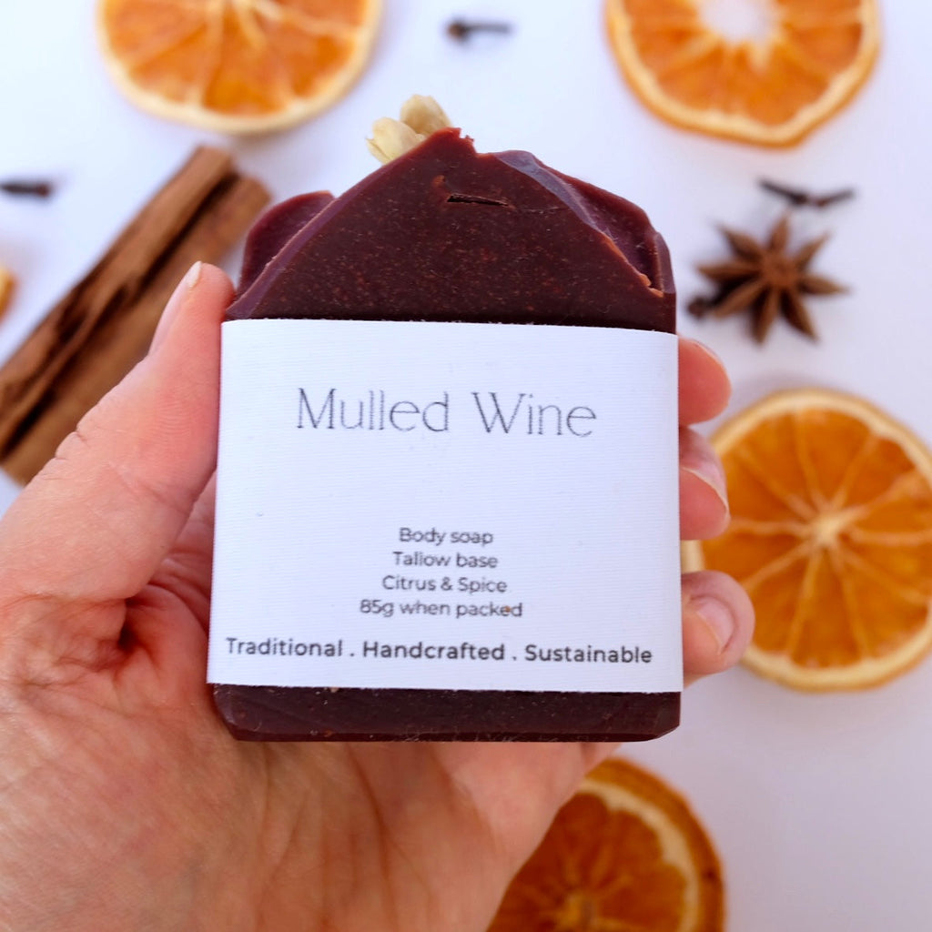 Mulled Wine Tallow Soap 85g
