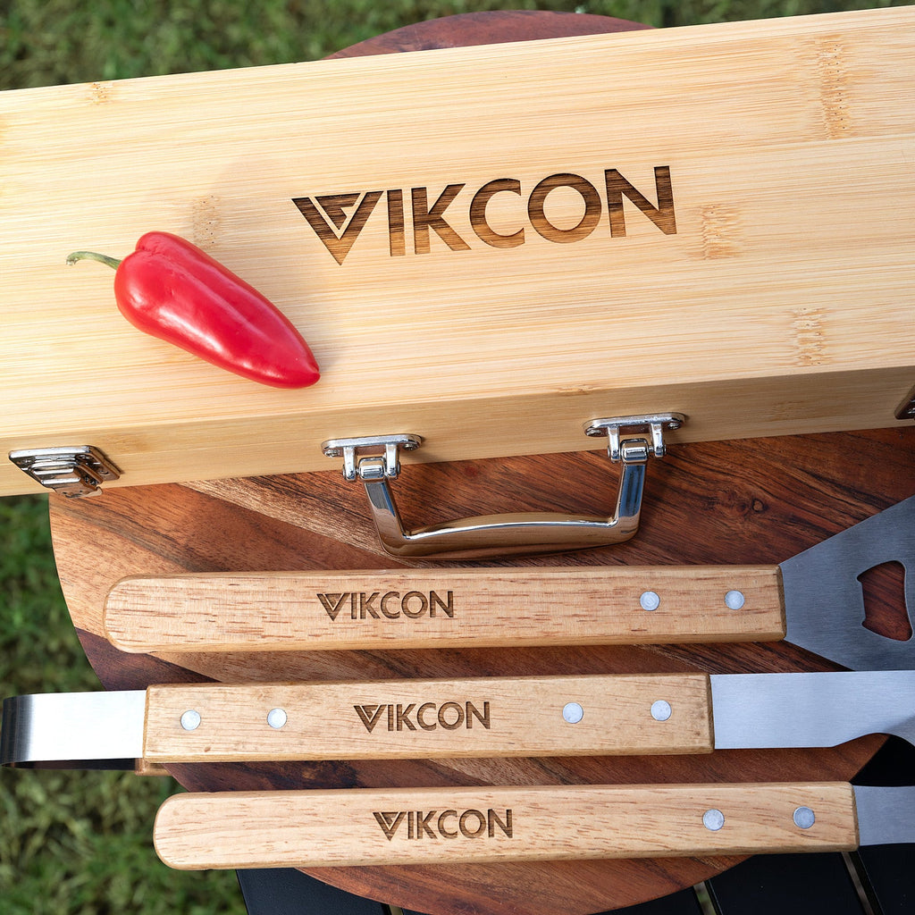 Personalised 3 Piece BBQ Utensil Set Corporate Gift