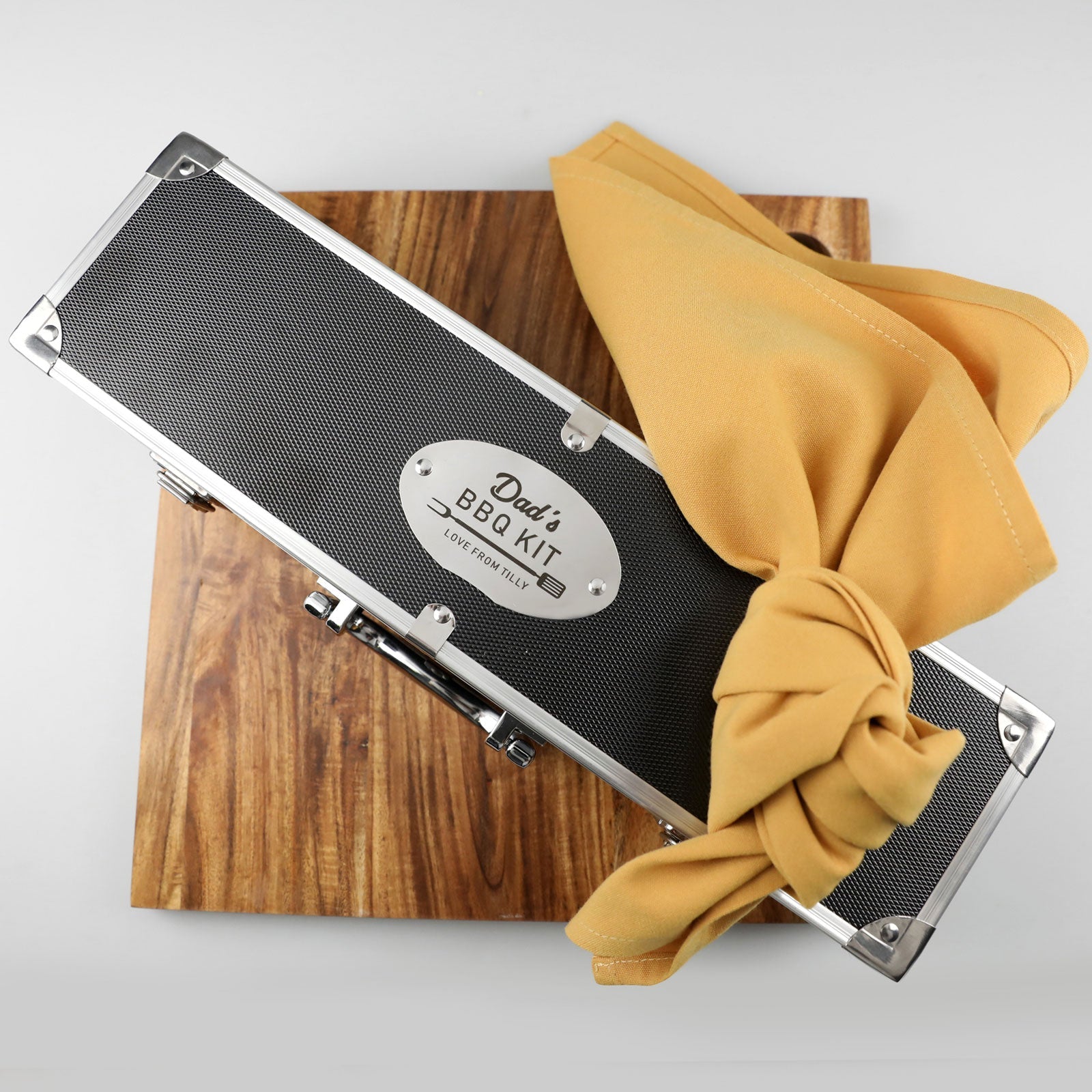 Custom Designed Engraved BBQ Christmas Sets