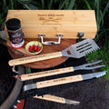 Personalised BBQ Utensils with Carry Case