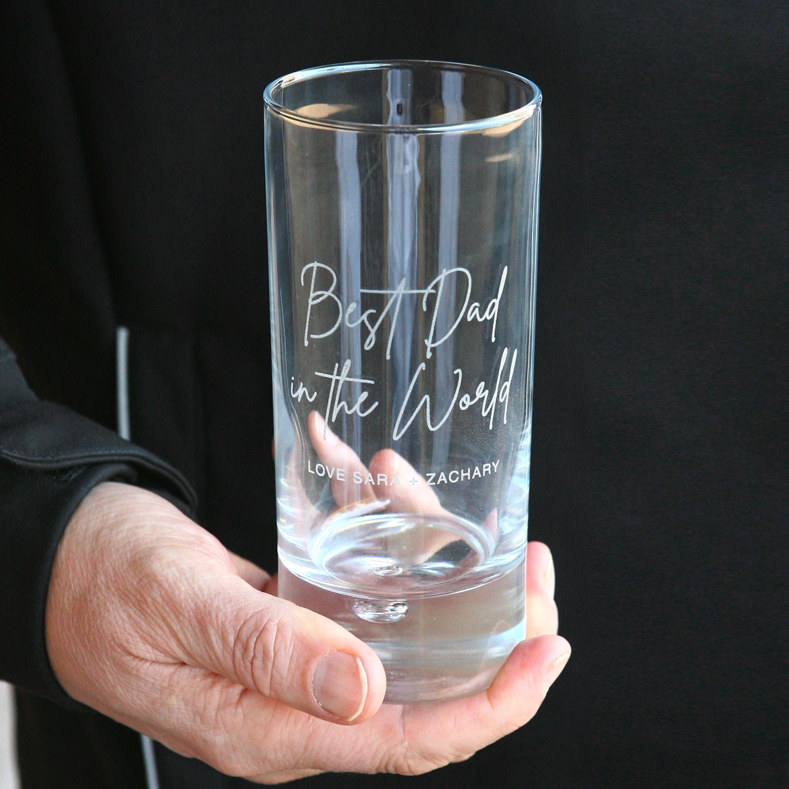 Engraved Father's Day 365ml High Ball Glass