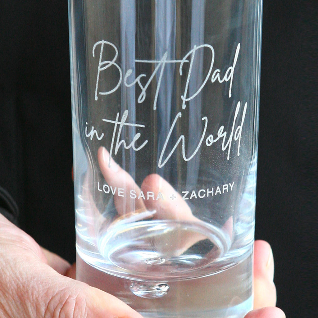 Engraved Father's Day 365ml High Ball Glass