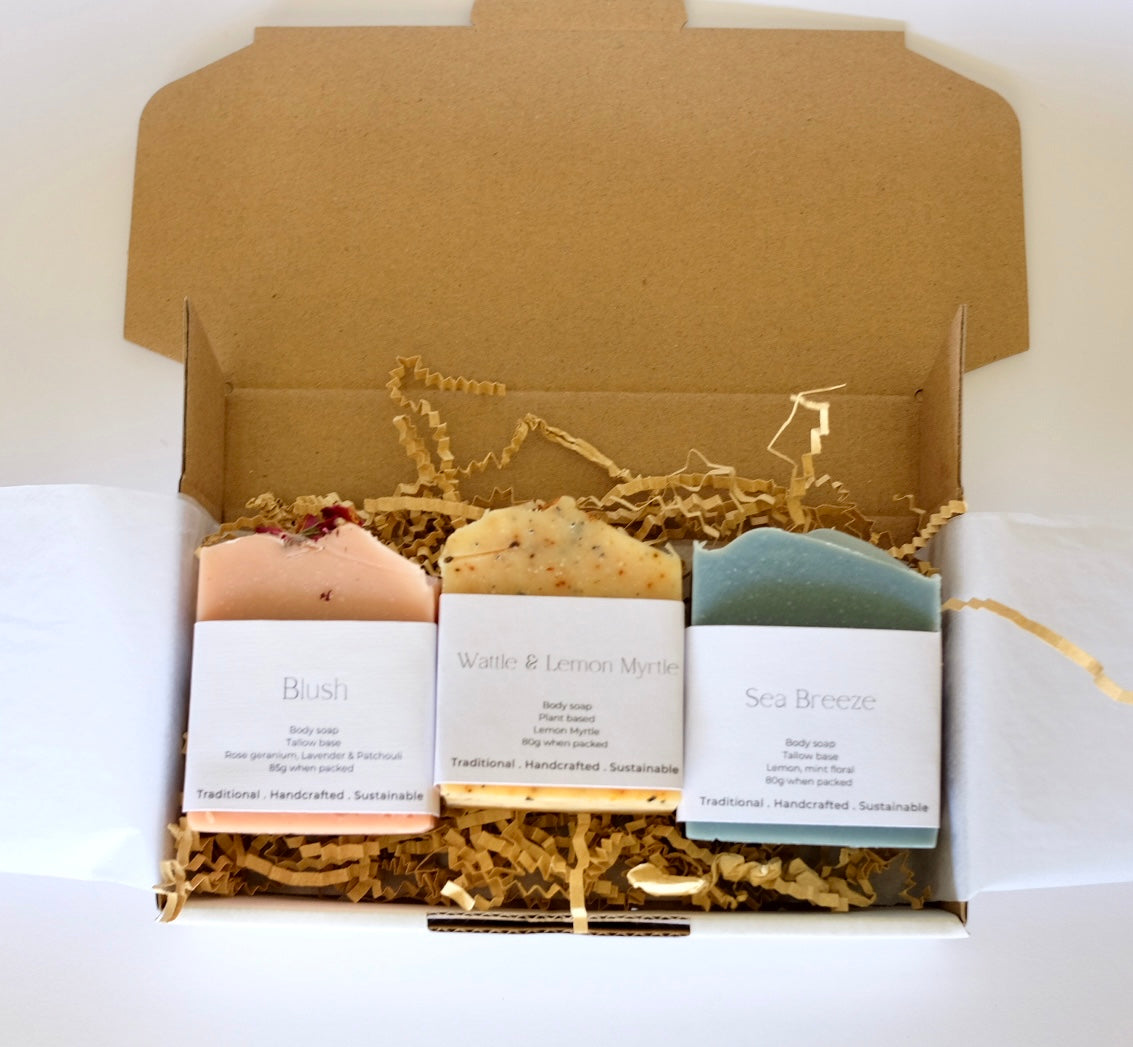 Tallow Soap Trio Gift Pack