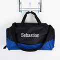 Personalised Kids Sports Duffle Bag - Blue