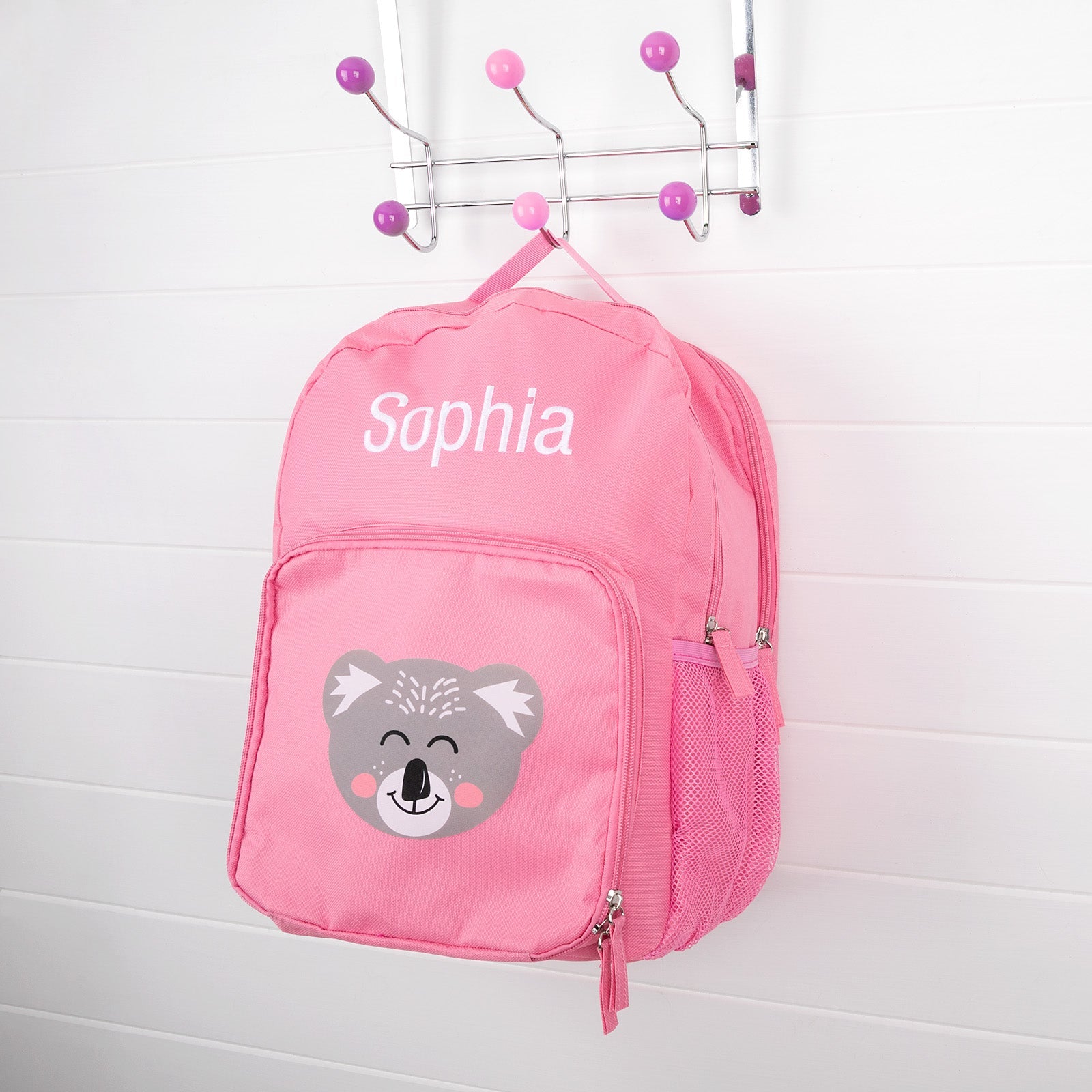 Personalised Childrens Backpack Koala