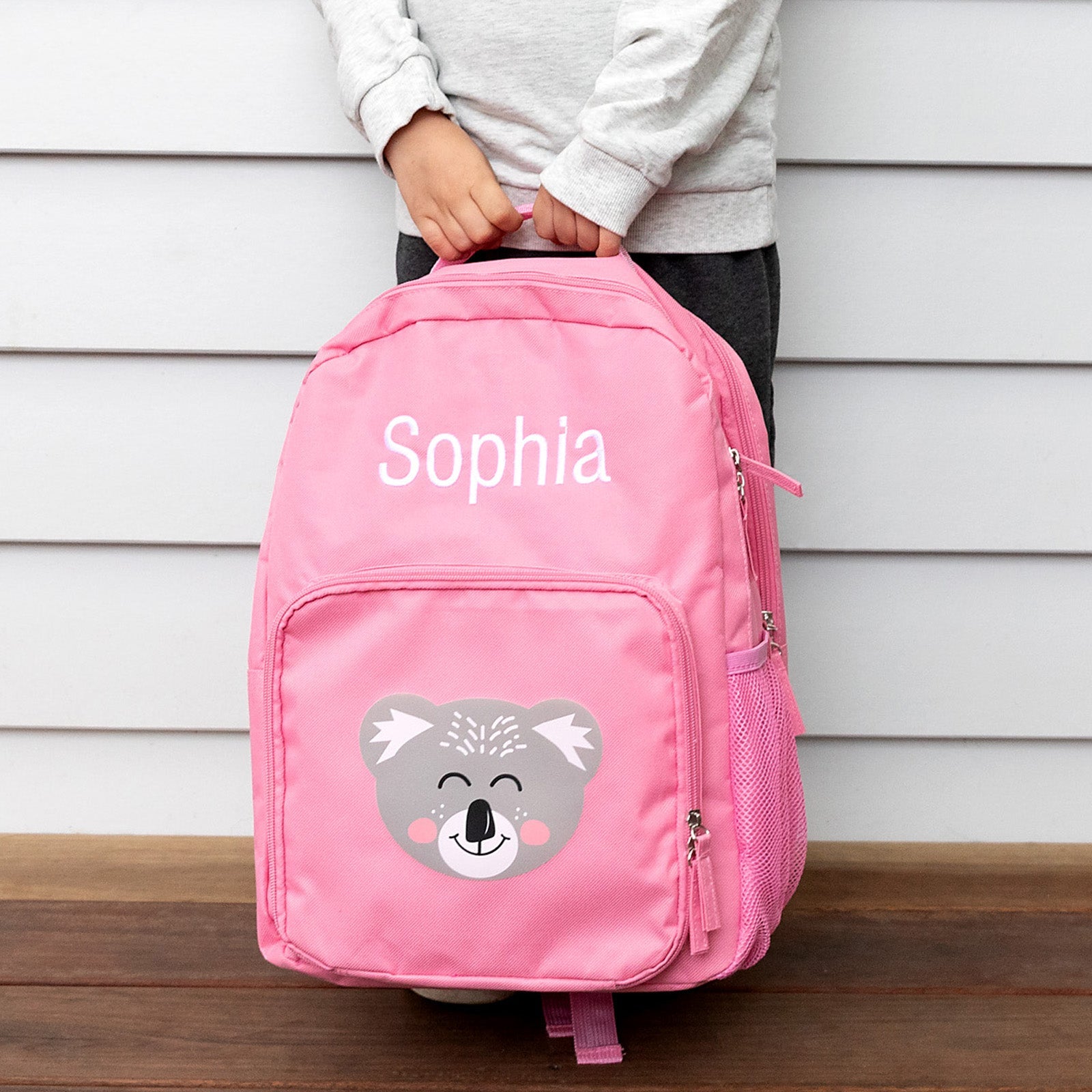 Personalised Childrens Backpack Koala