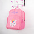 Personalised Childrens Backpack Unicorn