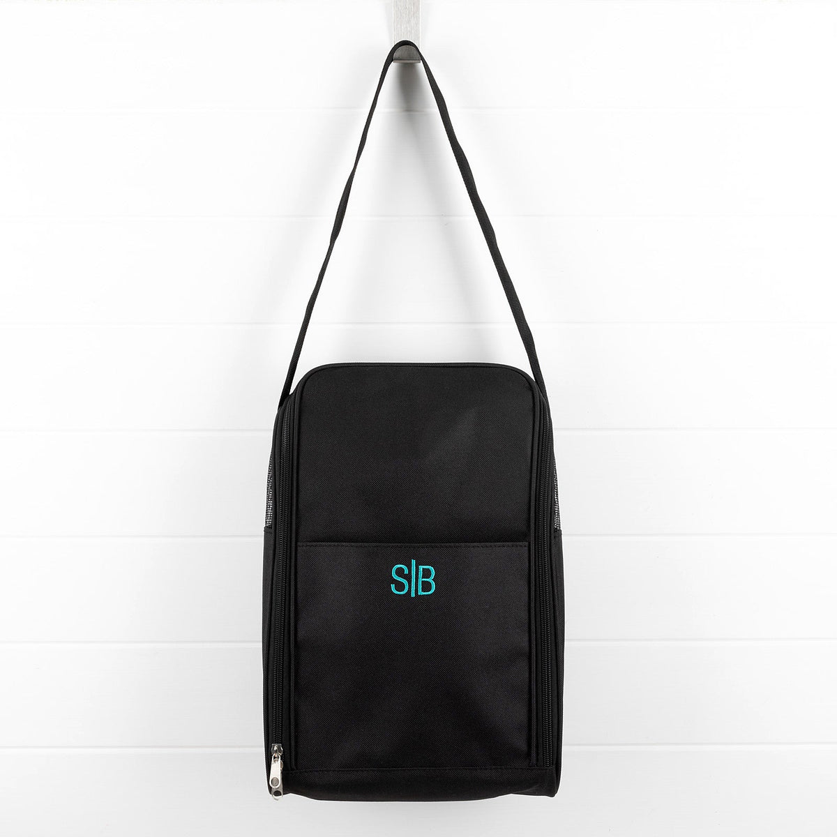 Personalised Shoe Bag Black
