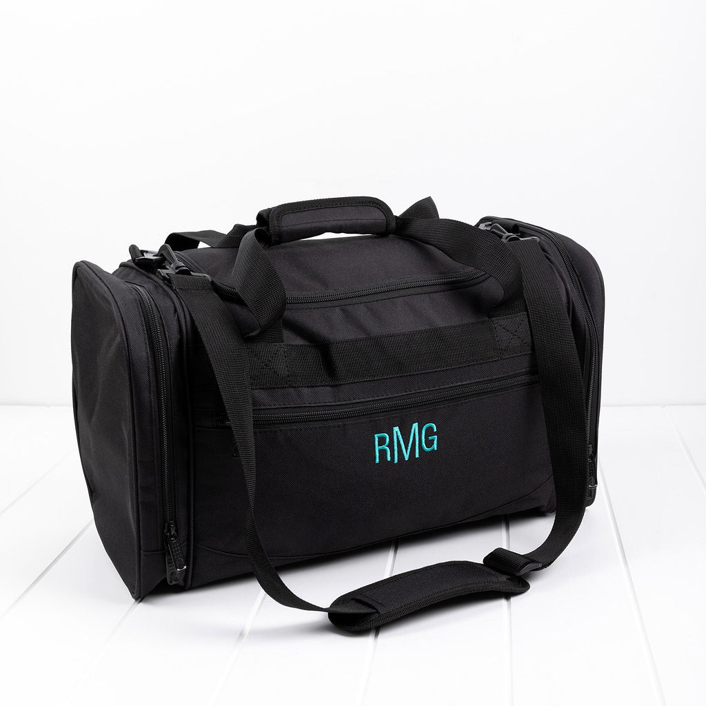 Personalised Sports Bag Duffle Black