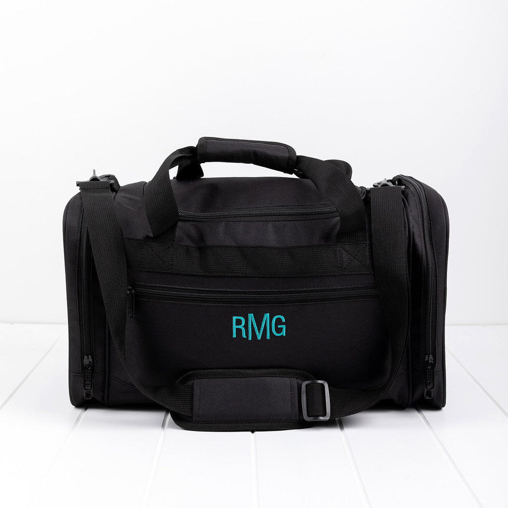 Personalised Sports Bag Duffle Black