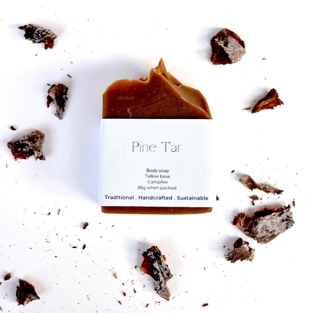 pine tar tallow soap
