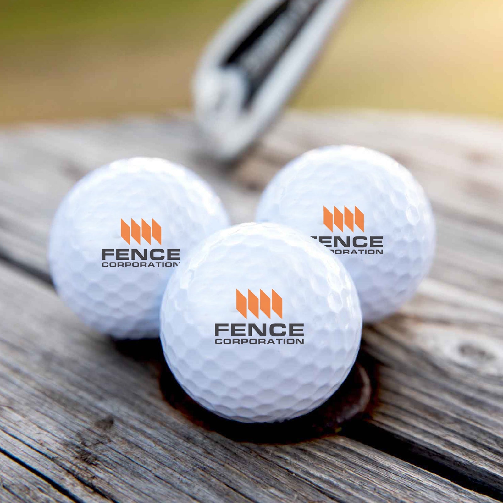 Printed Golf Balls (Set of 3) Corporate Gift