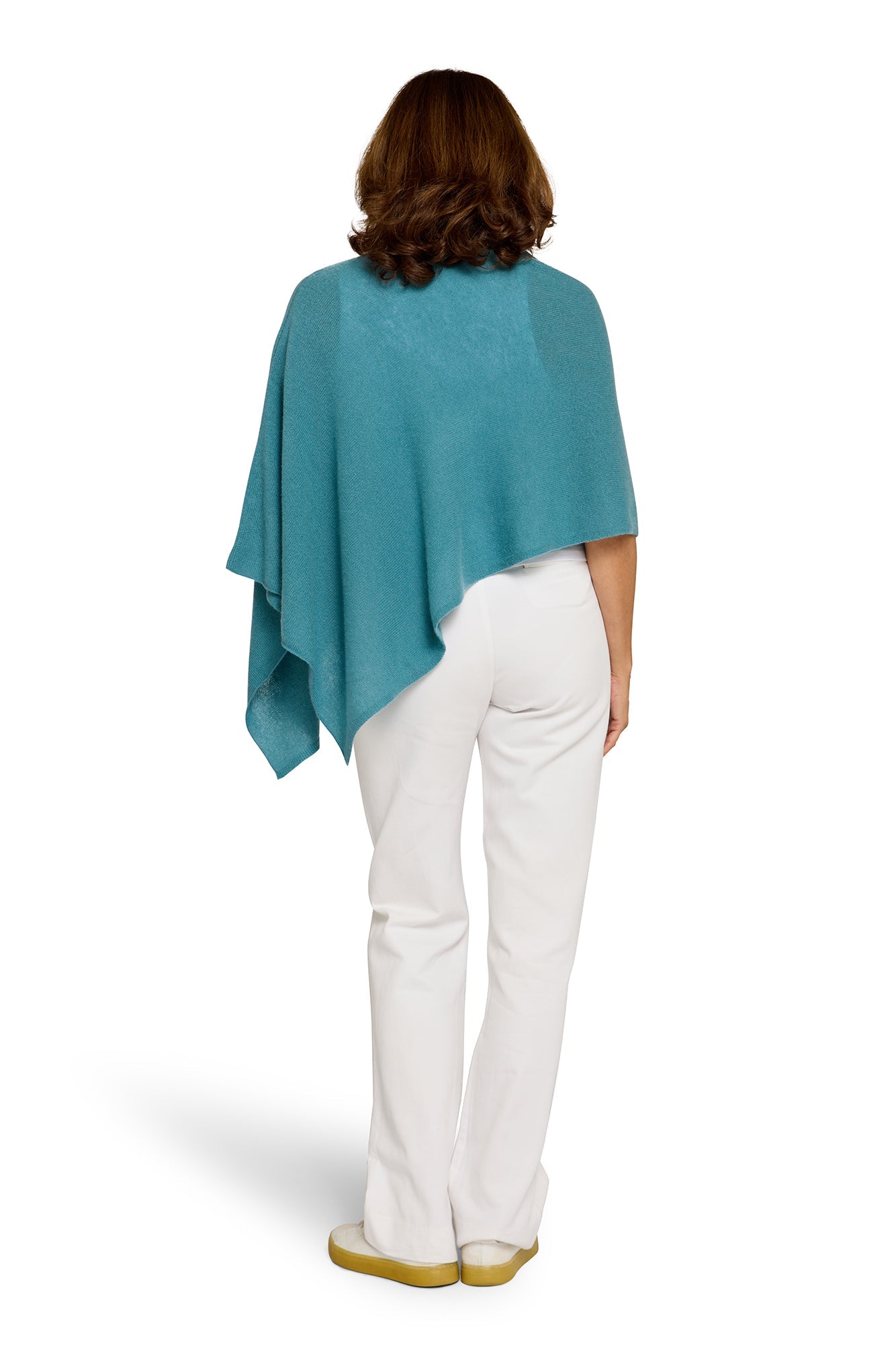 Retro Blue Cashmere Topper
