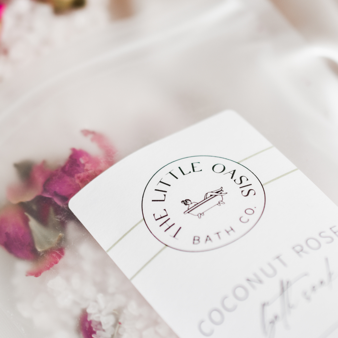 Magnesium Bath Soak - Coconut Rose