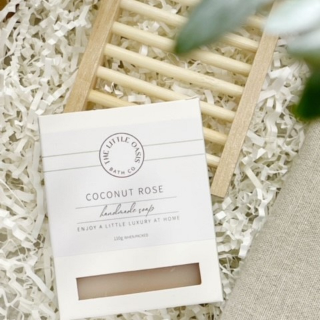 Coconut Rose Natural Handmade Soap