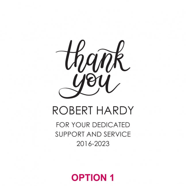 Engraved Deluxe Whiskey Decanter Corporate Gift