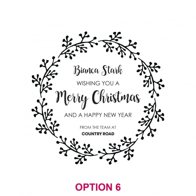 Christmas Corporate Engraved Wooden Cheese Serving Chopping Paddle Board