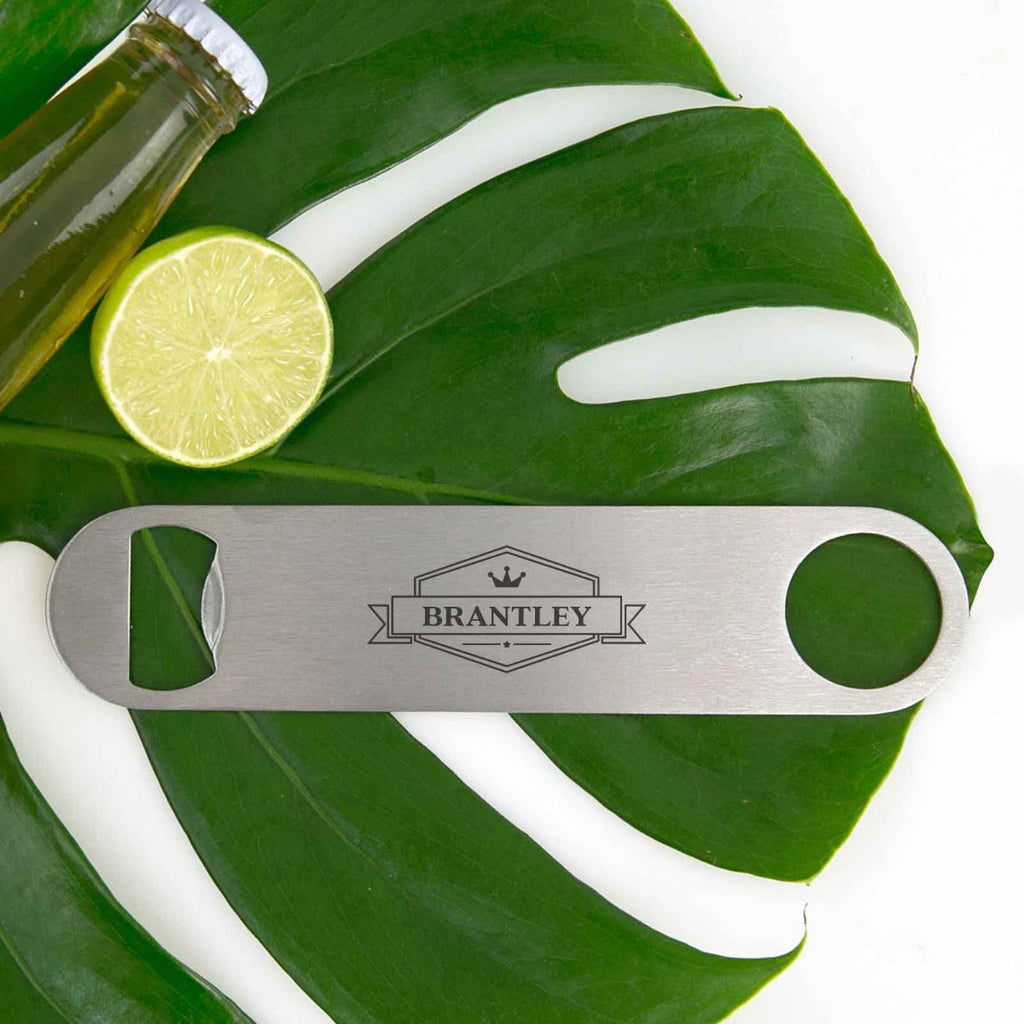 Engraved Barware Barmate Bottle Opener