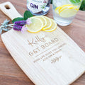 Engraved Barware Wooden Serving Paddle Board