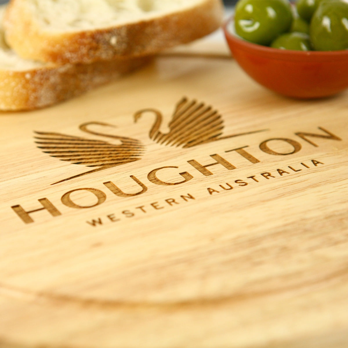Engraved Round Cheese Chopping Board Corporate Gift