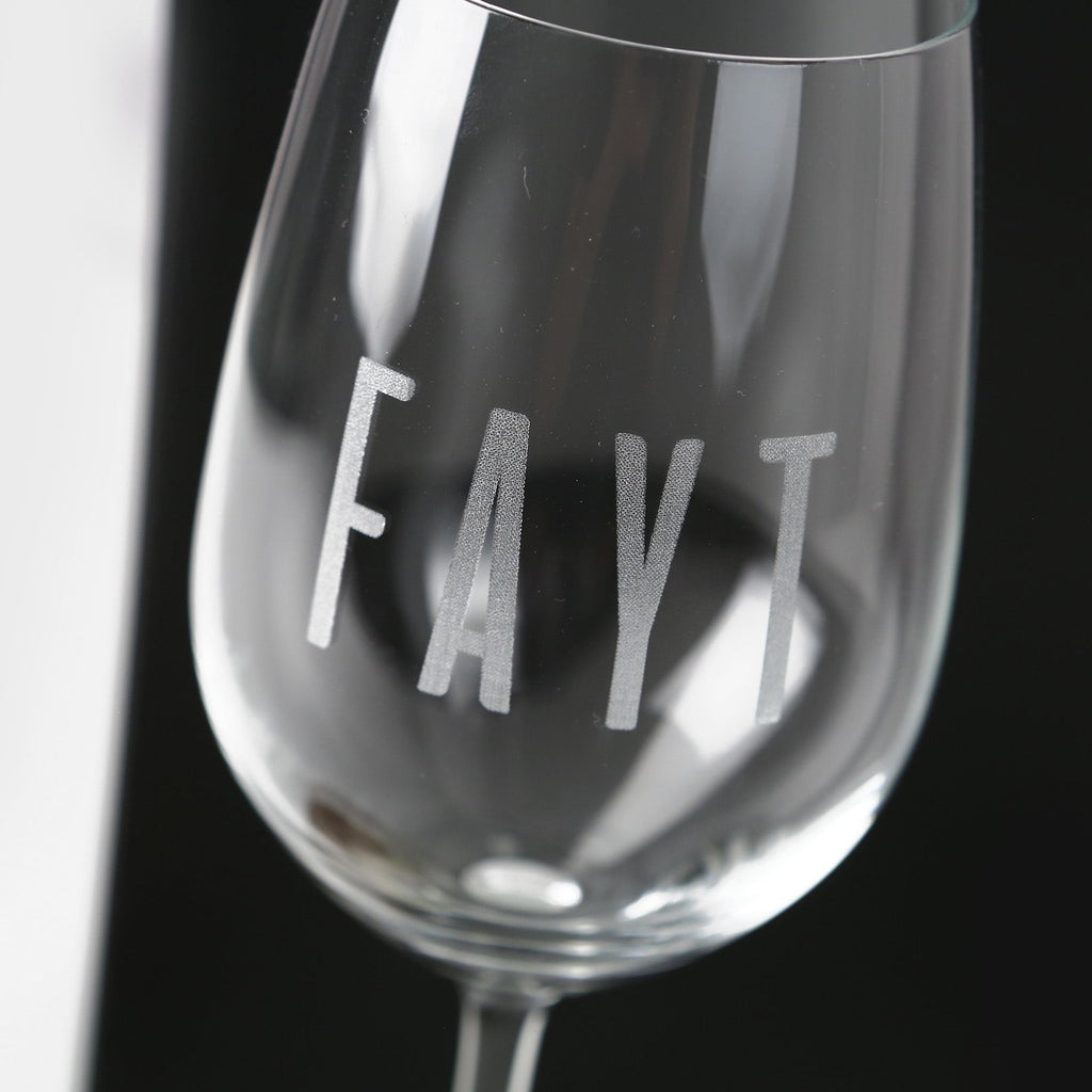 Engraved Corporate 360ml Wine Glass