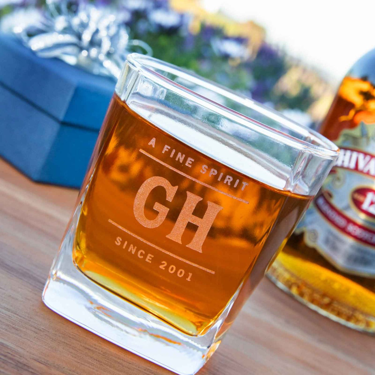 Engraved Barware Man Cave Scotch Glass