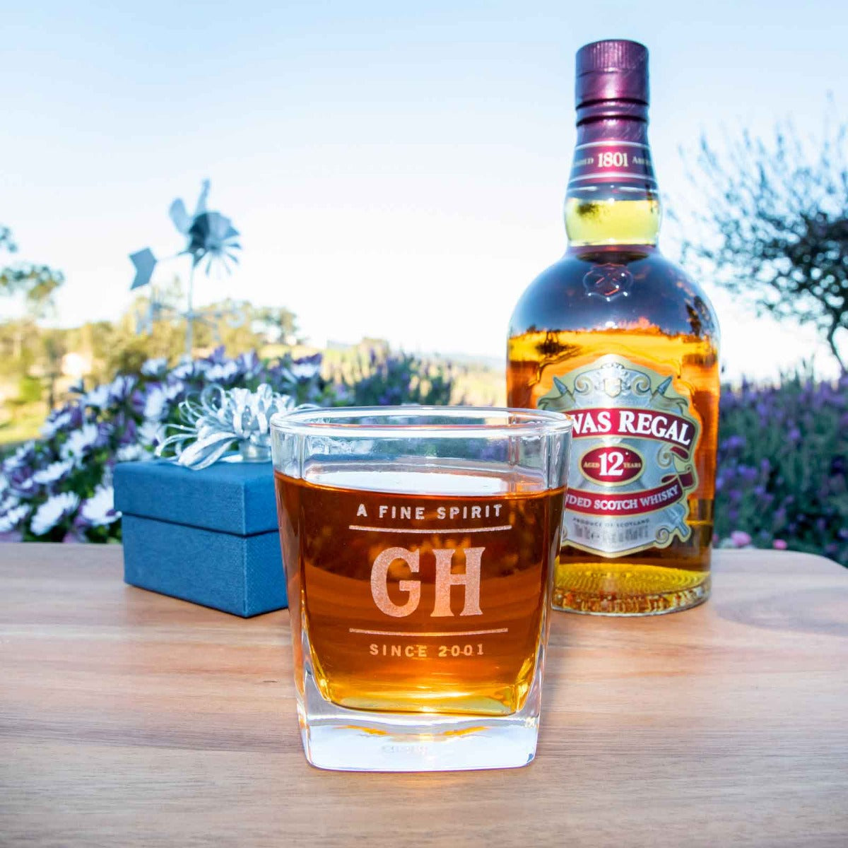 Engraved Barware Man Cave Scotch Glass