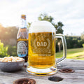 Personalised Father's Day 500ml Beer Mug
