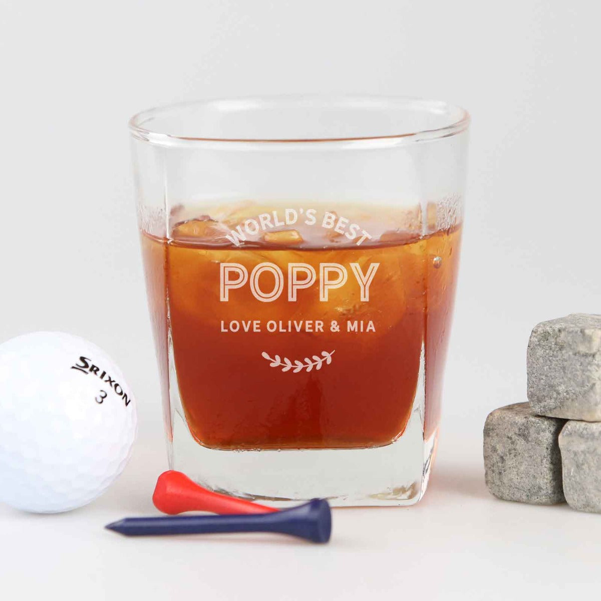 Father's Day Engraved Scotch Glass 295ml