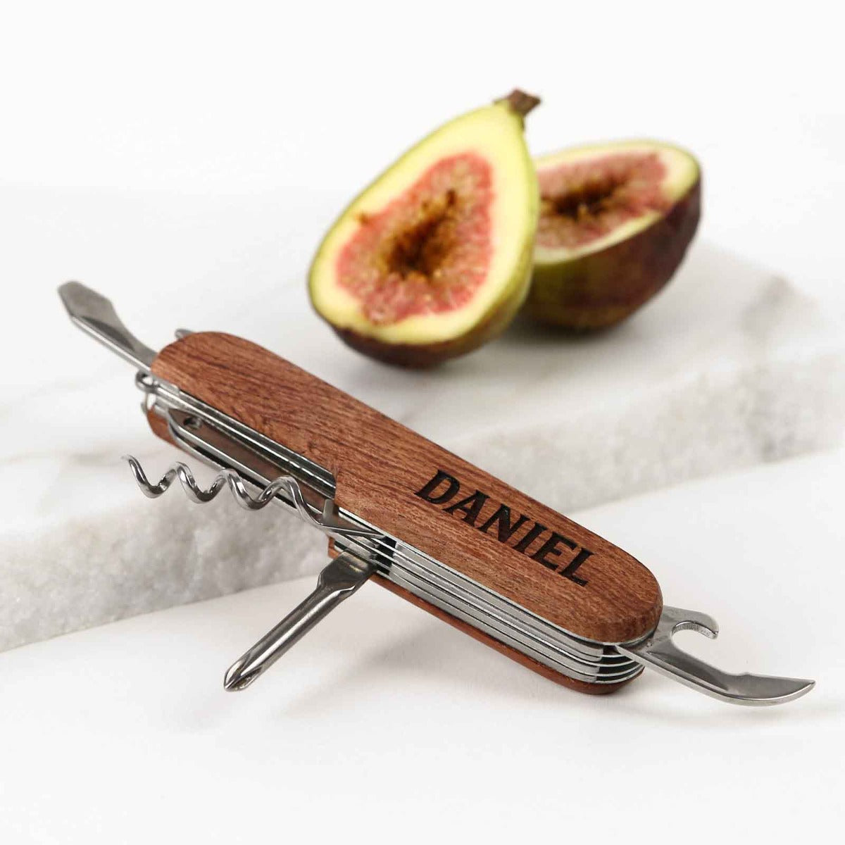 Engraved Wooden Multi Tool
