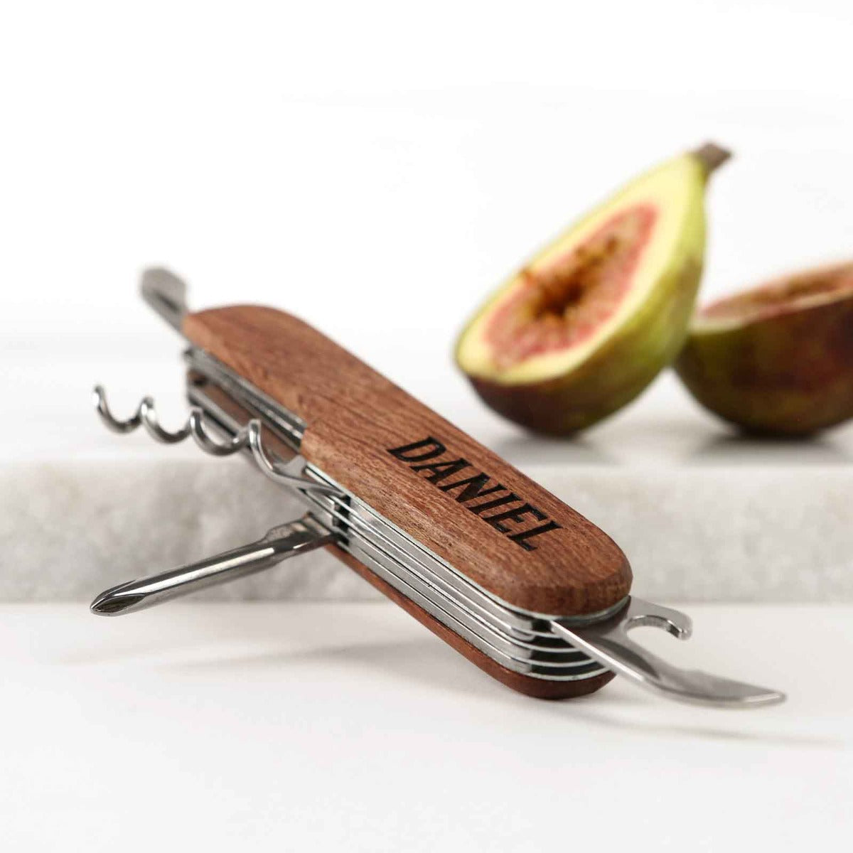 Engraved Wooden Multi Tool