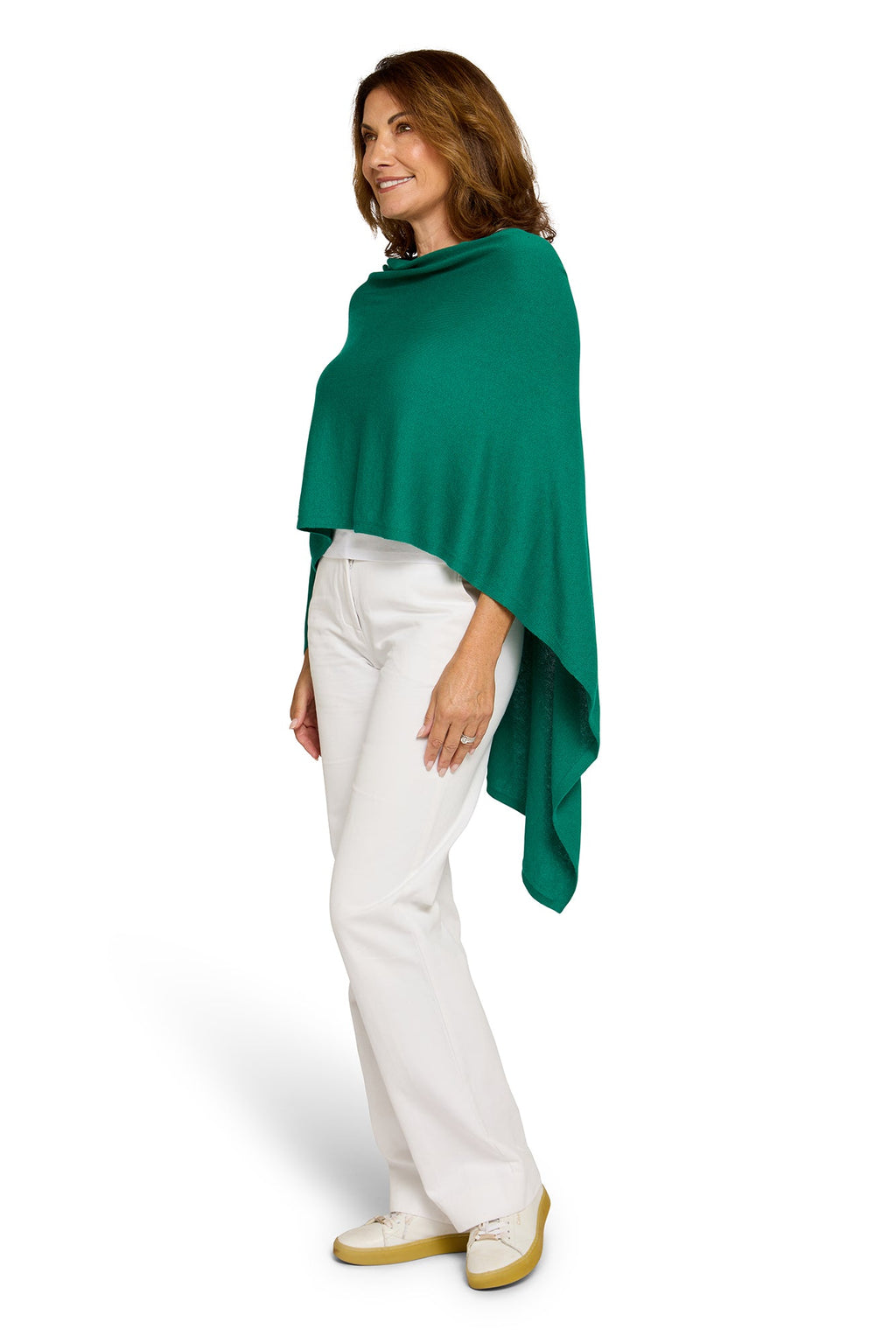 Viridian Cotton Cashmere Topper