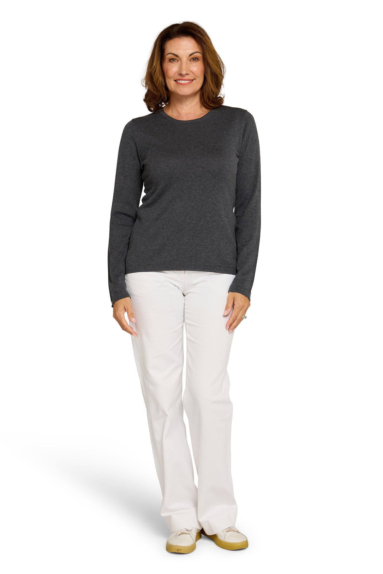 Classic Crew Jumper Pepper