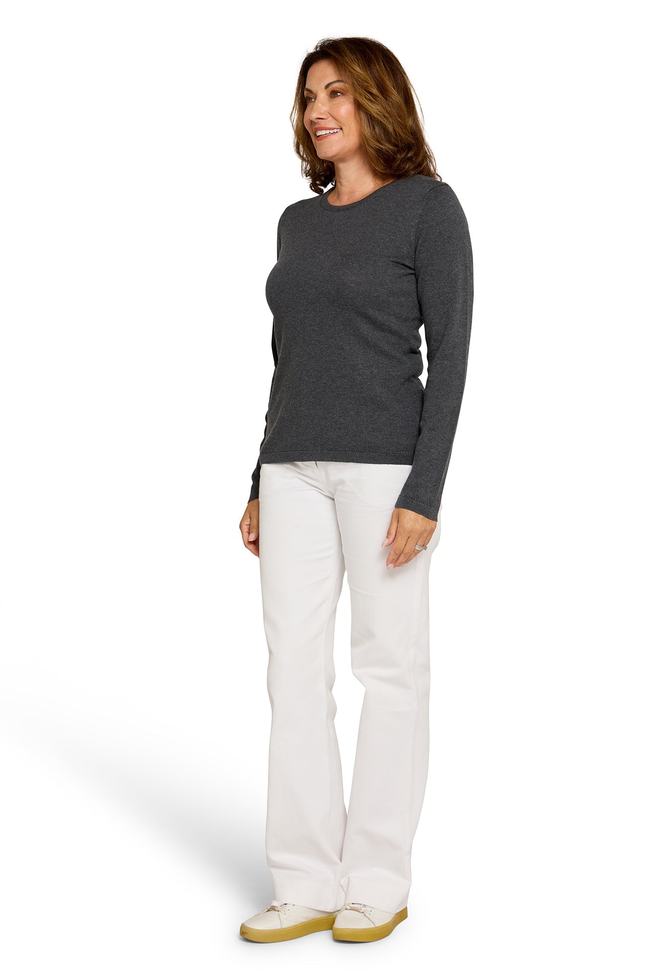 Classic Crew Jumper Pepper