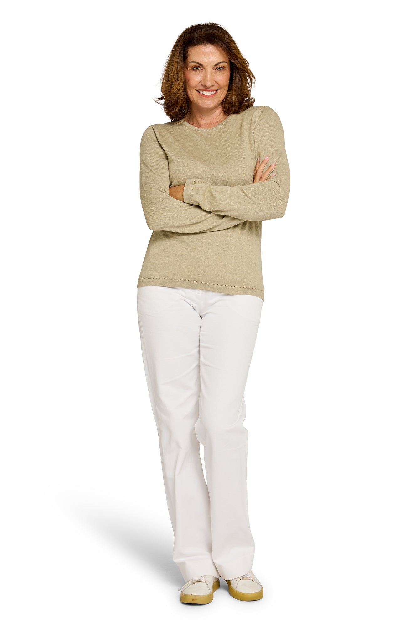 Classic Crew Jumper Pistachio