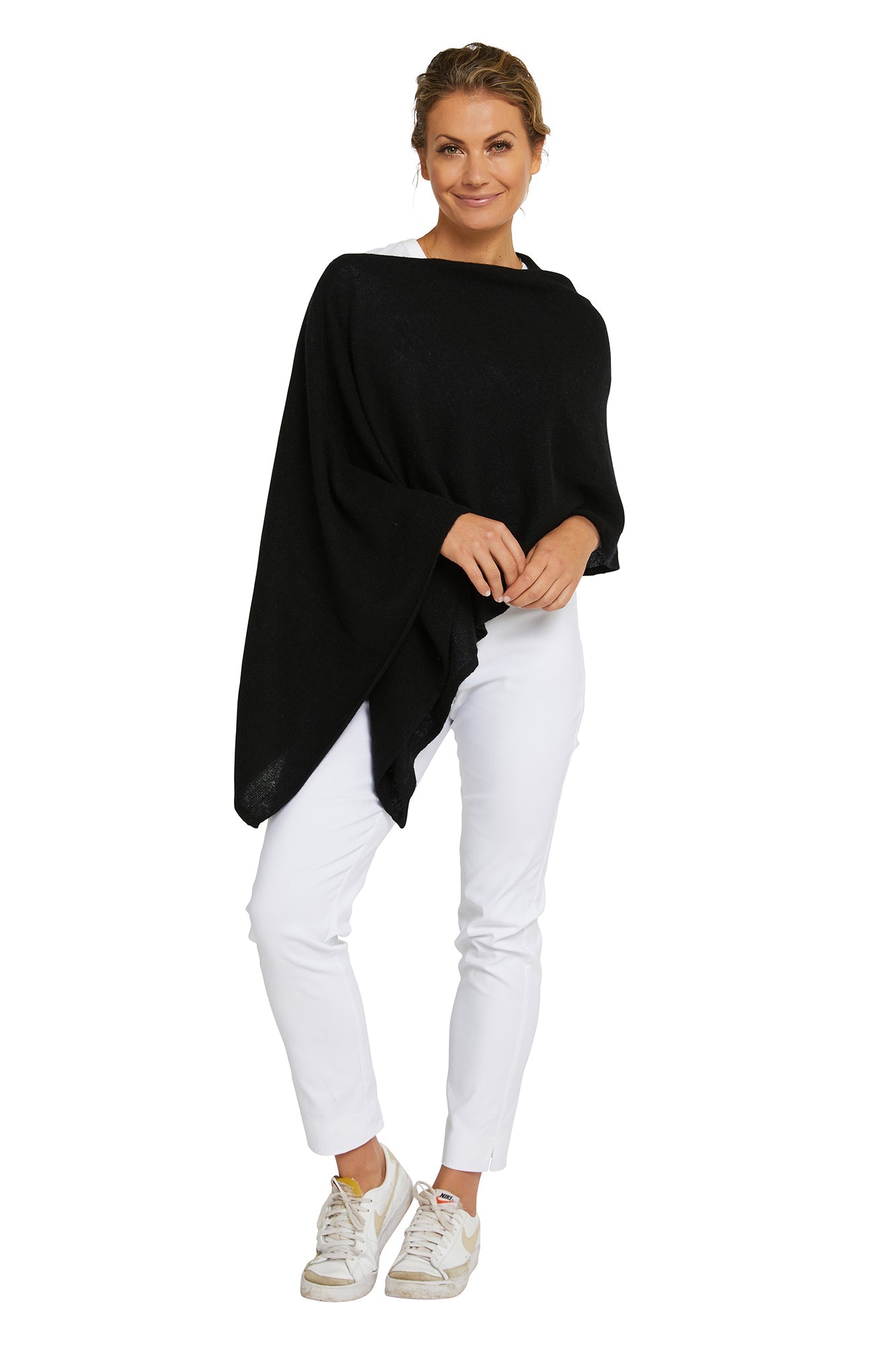 Ebony Cashmere Topper