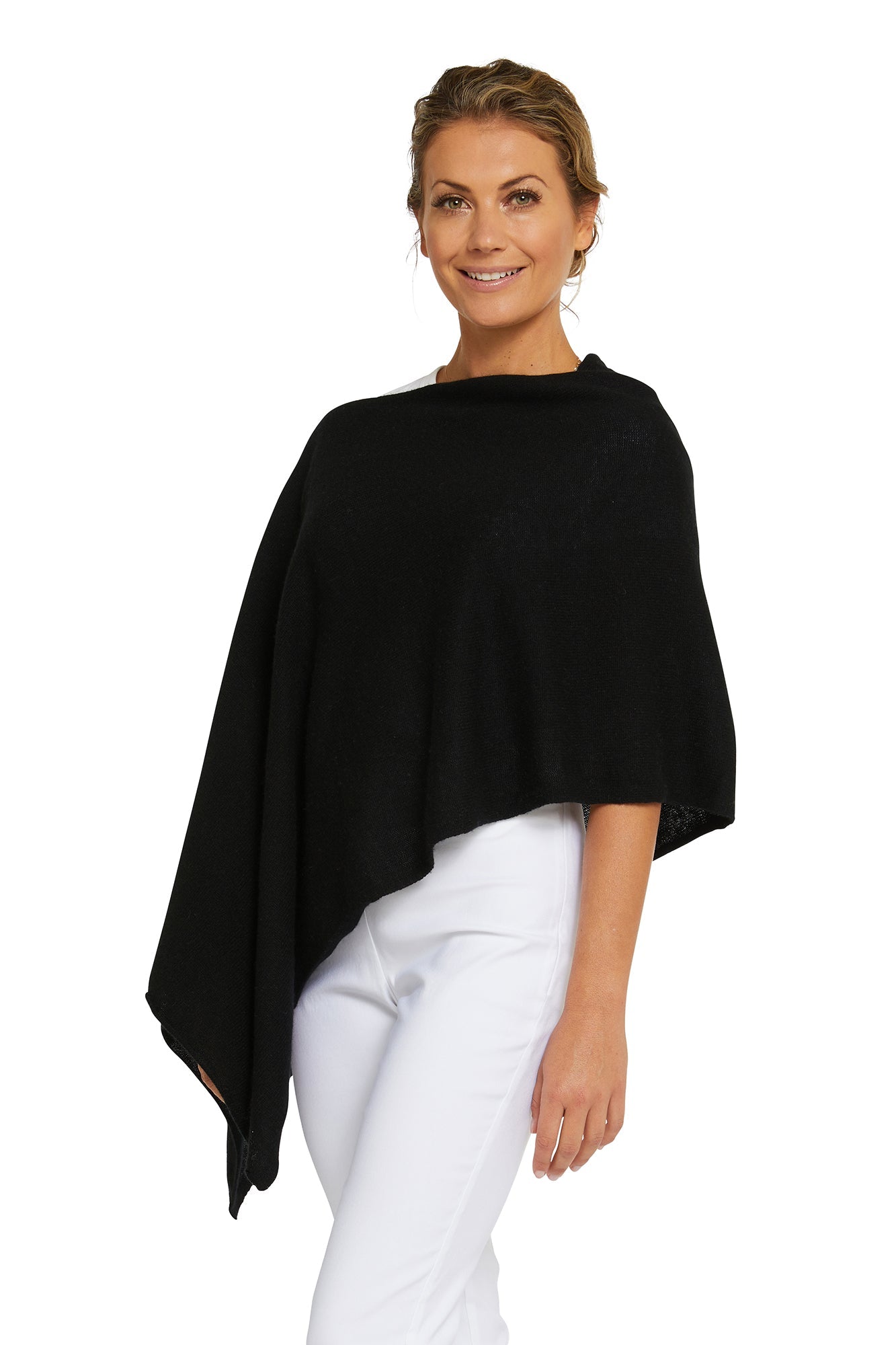 Ebony Cashmere Topper