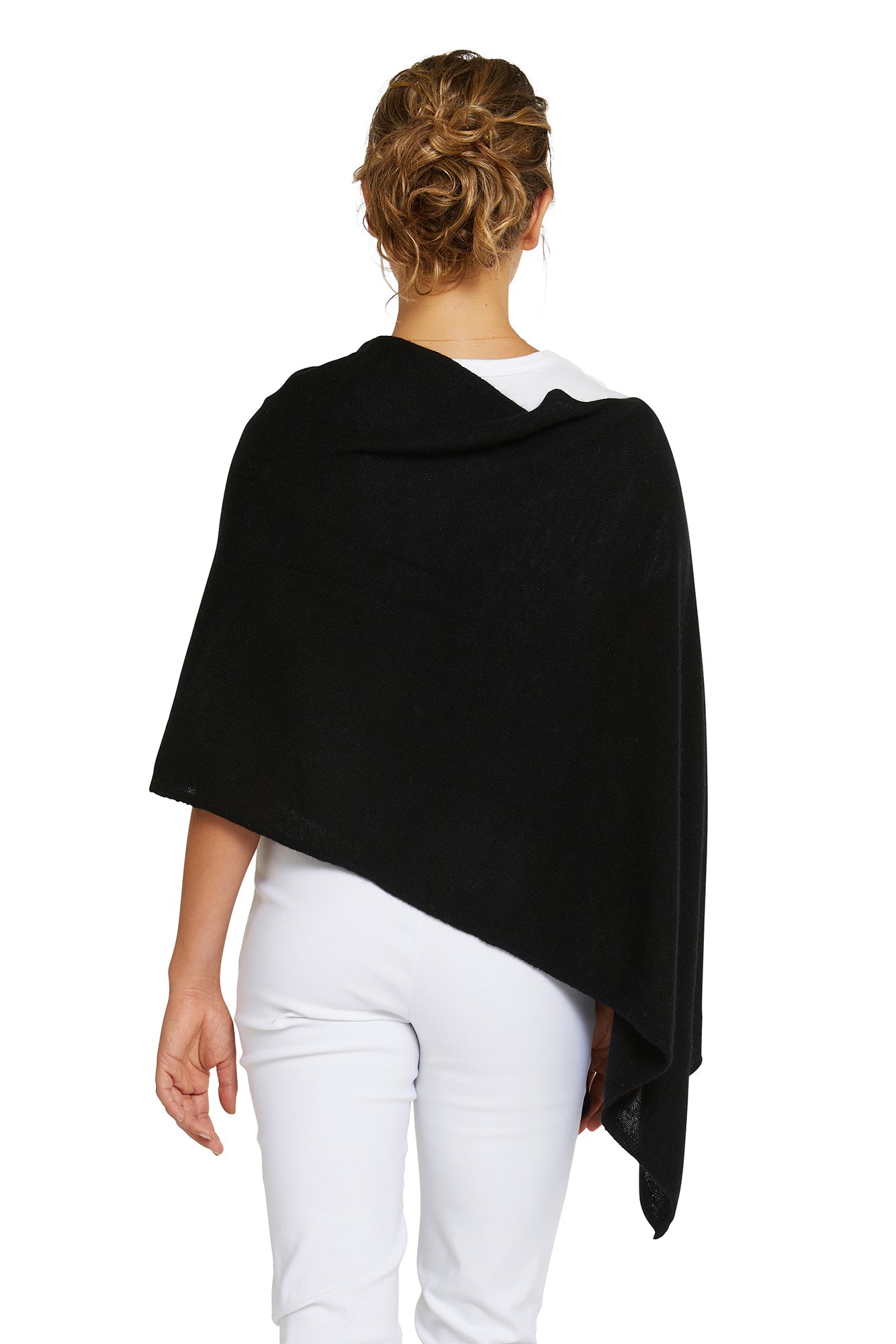 Ebony Cashmere Topper