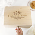 Mother's Day Engraved Wooden Keepsake Box