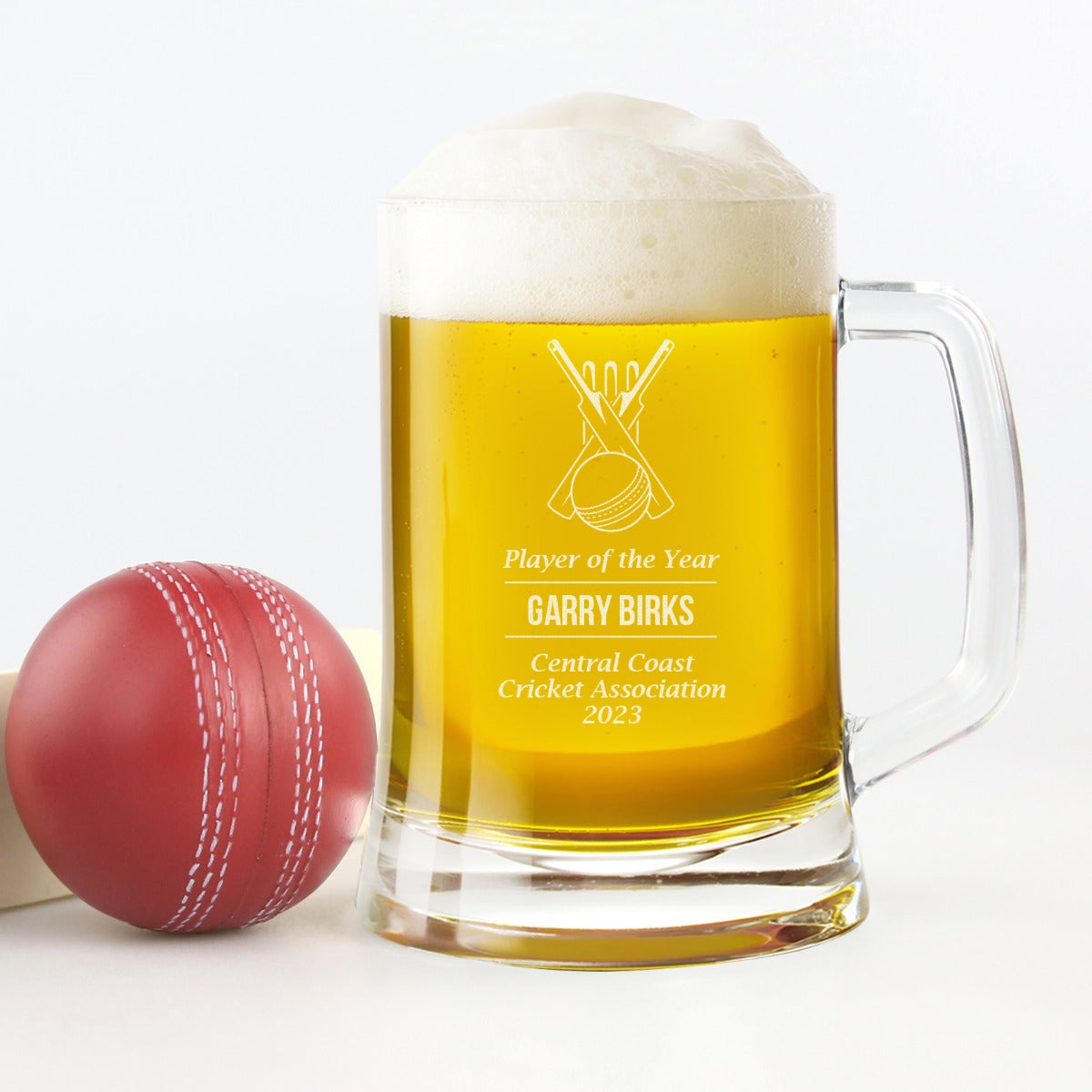 Engraved Trophy Award 500ml Beer Mug Stein
