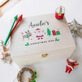 Printed Christmas Day Wooden Box